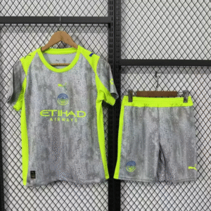 25-26 Manchester City Third Kids Kit