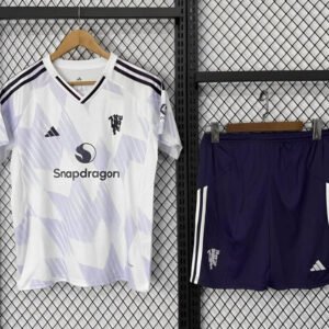 25-26 Manchester United Away Kids Kit