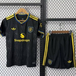 25-26 Manchester United Third Kids Kit
