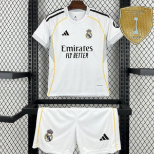 25-26 Real Madrid Home Kids Kit