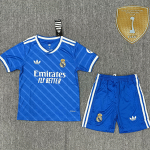 25-26 Real Madrid Third Kids Kit