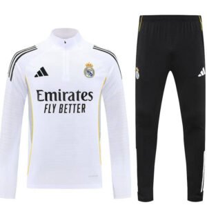 25-26 Real Madrid White Training Suit