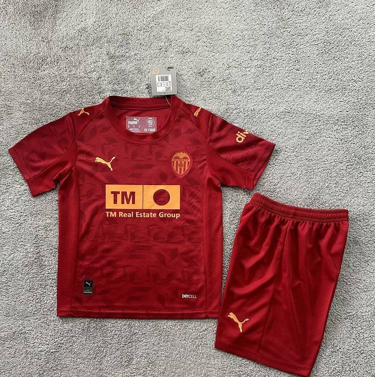 25-26 Valencia Away Kids Kit