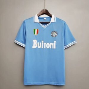 86-87 Napoli Home Retro 