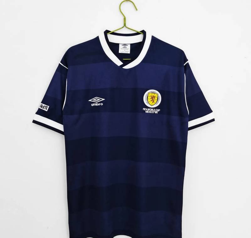 87-88 Scotland Home Retro