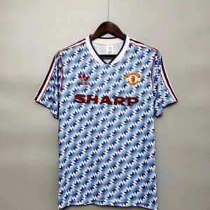 90-92 Manchester United Blue Retro 