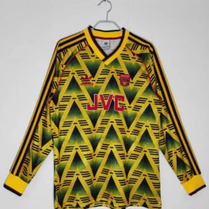 91-93 Arsenal Away Long Sleeve Retro 