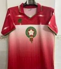 94-95 Morocco Home Red Retro 