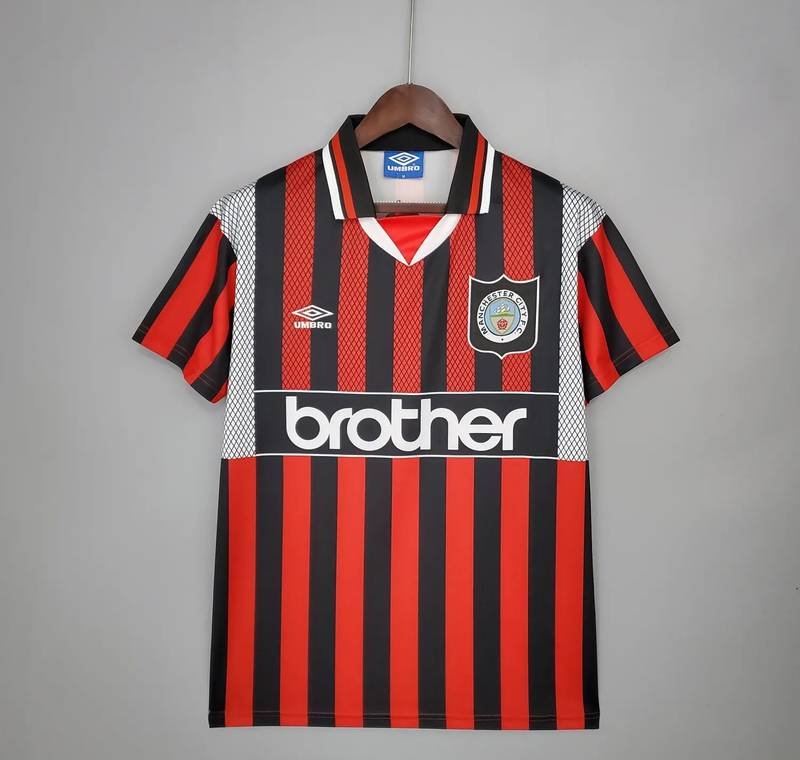 94-96 Manchester City Away Retro