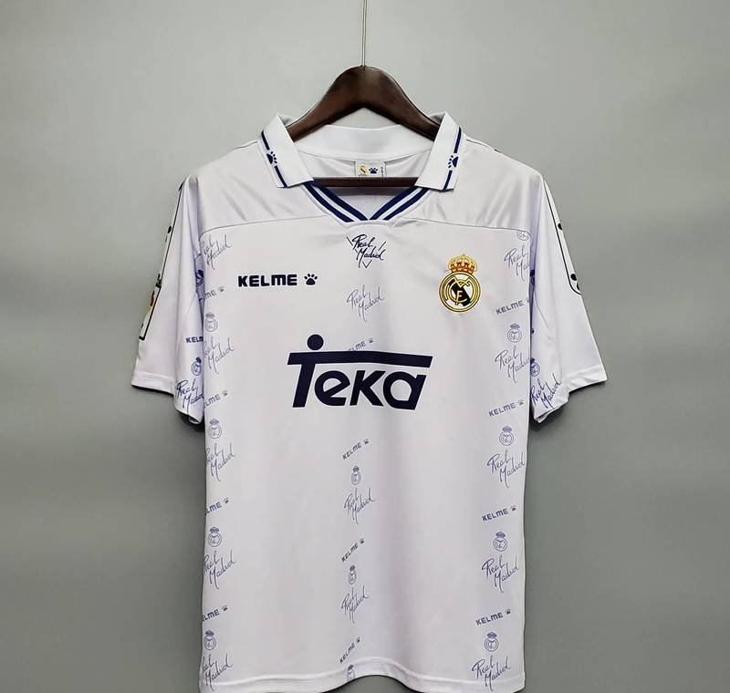 94-96 Real Madrid Home Retro