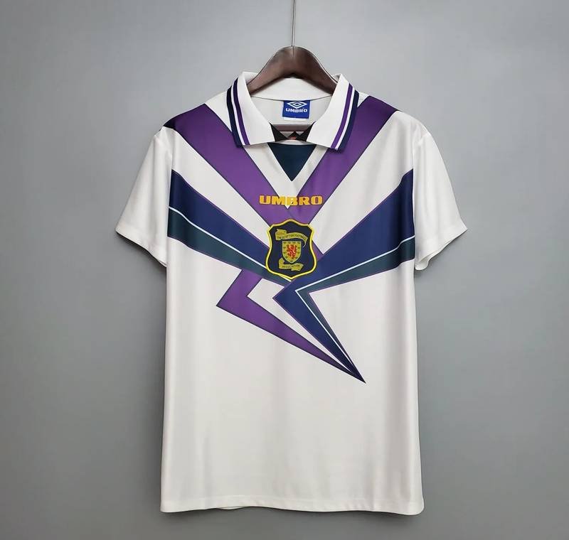 94-96 Scotland Away White Retro