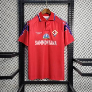95-96 Fiorentina Red Retro