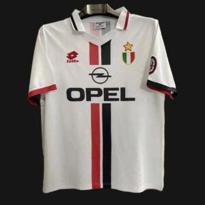 95-97 AC Milan Away Retro Fan Version
