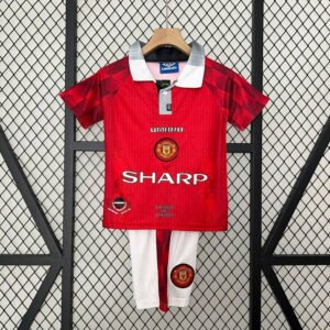 96-97 Manchester United Home Kids Kit