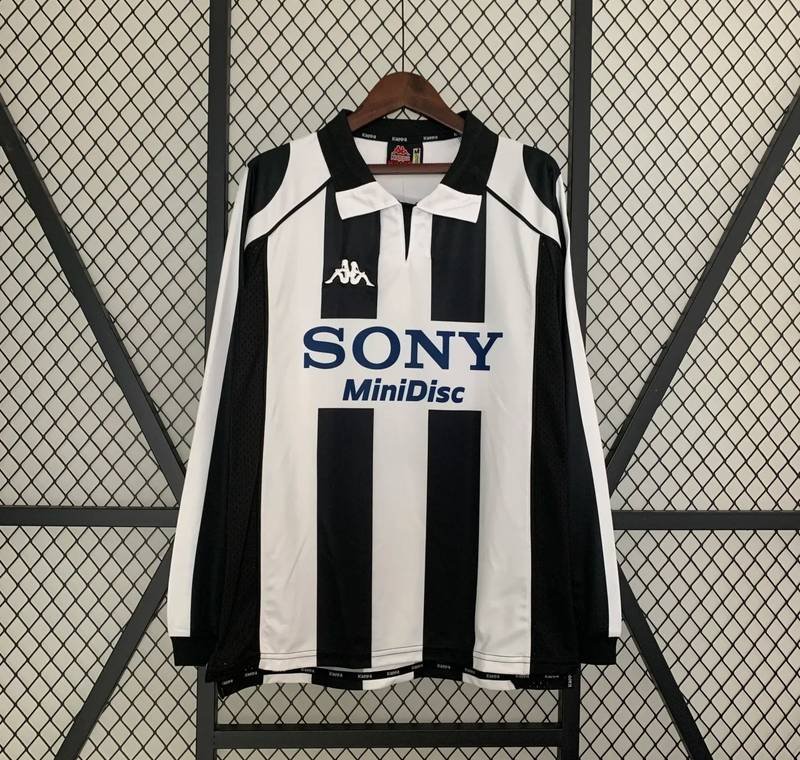 97-98 Juventus Home Long Sleeve Retro
