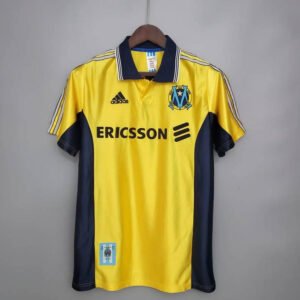 98-99 Marseille Yellow Retro 