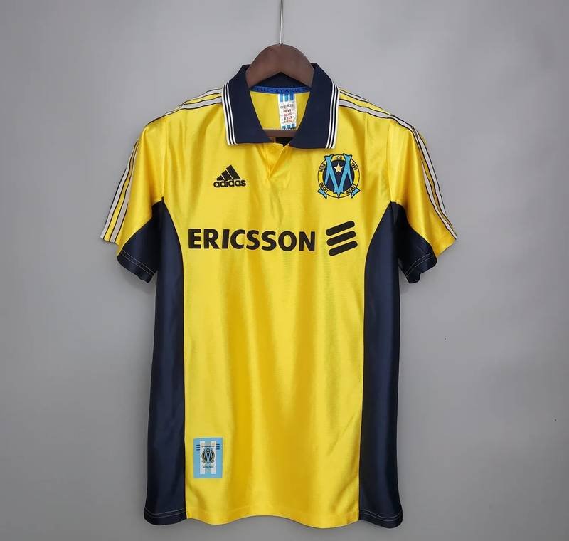 98-99 Marseille Yellow Retro