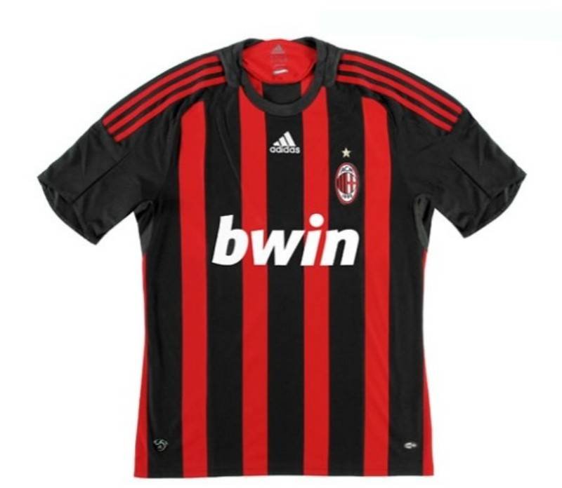 AC Milan 08/09 Home Ronaldinho 80