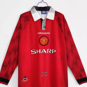 Manchester United 96/97 Home Long Sleeve Beckham 10