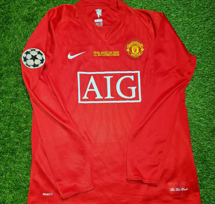 Manchester United Final Champions League Version 2008 Long Sleeve