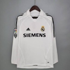 Real Madrid 05/06 Home Long Sleeve Beckham 23