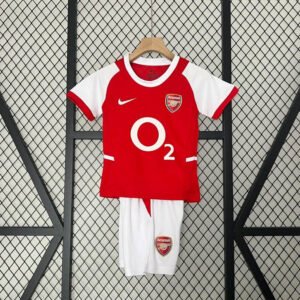 Retro 02-04 Arsenal Home Kids Kit