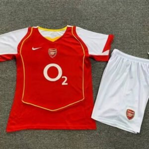 Retro 04-05 Arsenal Home Kids Kit