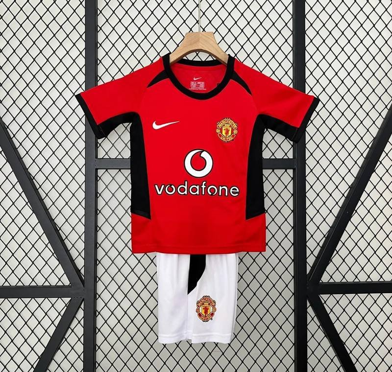 Retro 05-06 Manchester United Home Kids Kit