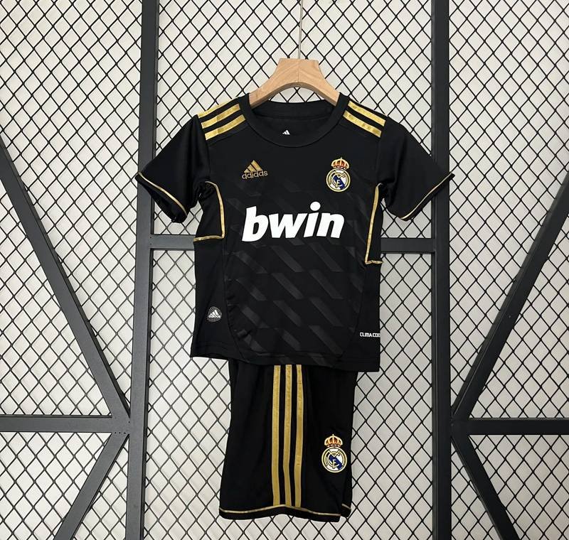 Retro 11-12 Real Madrid Away Kids Kit