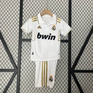 Retro 11-12 Real Madrid Home Kids Kit