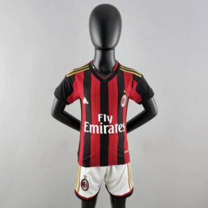 Retro 13-14 AC Milan home Kids Kit