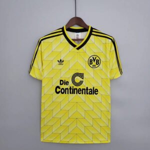 Retro 1988 Borussia Dortmund Home Fan Version 