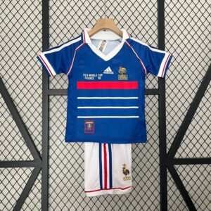 Retro 1998 France Home Kids Kit