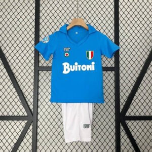 Retro 87-88 Napoli Home Kids Kit