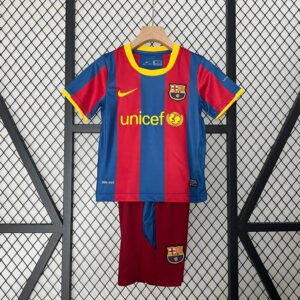 Retro10-11 Barcelona Home Kids Kit