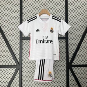 Retro14-15 Real Madrid Home Kids Kit