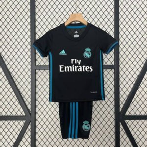 Retro17-18 Real Madrid Away Kids Kit